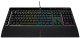 Klawiatura Corsair Rubber Dome Klawiatura do gier K55 RGB PRO Klawiatura do gier z kablem RGB LED podświetlenie US czarny 1