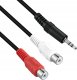 Kabel DPM Przewód 2xgniazdo CINCH-mini JACK, 1,5 m 2