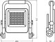 Naświetlacz DPM Naświetlacz LED ładowalny, IP65, 30 W, 1000 lm, 4000 K, żółty 8