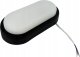 Germina Oprawa piwniczna LED, 15 W, 1250 lm, 4000 K, IP54, owalna, czarna, GERMINA 1