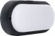 Germina Oprawa piwniczna LED, 15 W, 1250 lm, 4000 K, IP54, owalna, czarna, GERMINA 6