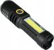 Latarka DPM Latarka aluminiowa COB/XPE, ładowalna, 150 lm, 500 mAh 1