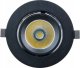 DPM Reflektor LED punktowy regulowany, podtynkowy, 20 W, 1600 lm, 4000 K, czarny, X-LINE 1