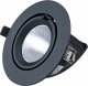 DPM Reflektor LED punktowy regulowany, podtynkowy, 20 W, 1600 lm, 4000 K, czarny, X-LINE 3