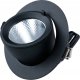 DPM Reflektor LED punktowy regulowany, podtynkowy, 20 W, 1600 lm, 4000 K, czarny, X-LINE 5