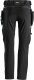 Snickers Snickers LiteWork stretch bukser 6208 m. aftagelige hylsterlommer sort str. 52 1