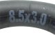 INOPARTS Dętka 8.5x3.0" Zakrzywiony Wentyl 45/45 do Kugoo KuKirin G2 PRO 4