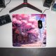Podkładka Tilt PODKŁADKA POD MYSZ GAMINGOWA Sakura City 50x50 TILT XL Prezent Wodoodporna 3