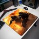 Podkładka Tilt PODKŁADKA POD MYSZ MYSZKĘ Battle in Flames 50x50 TILT Na biurko 1