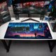 Podkładka Tilt DUŻA PODKŁADKA POD MYSZKĘ Retro Cyberpunk 100x50 TILT Antypoślizgowa XXL 2