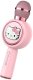 Mikrofon Hello Kitty Mikrofonas OTL PopSing LED 1