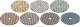 Powermat Tarcza diamentowa zestaw do szlifowania gresu dysk Powermat PM-DPP-100TS 3