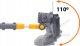 Powermat Podkaszarka elektryczna kosa 1200w 250mm żyłka Powermat PM-PKE-1200M 2