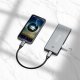 HUB USB Zenwire HUB Kieszeń Obudowa dysk SSD M2 NVME PCIE SATA Ngff USB-C TF SD Adapter M.2 10GBps Zenwire MC401 5