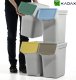 Kosz na śmieci Kadax Kosz STACKBOX 4x20L popiel 7