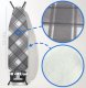 Kadax Pokrowiec Na Deskę 120x38-10x42cm Plaid 3