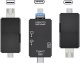 Adapter USB Rosfix OTG CZYTNIK KART SD MICROSD TF USB USB-C MICRO-USB 6