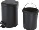 Kosz na śmieci Gedy POTTY PEDAL BIN 3 LT MATT BLACK 2