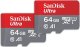 Karta SanDisk Ultra MicroSDXC 64 GB + 64 GB Class 10 UHS-I/U1 A1  (SDSQUAB-064G-GN6MT) 1