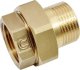 ARKAINSTALACJE Półśrubunek Calido CA/KG-1215-RP półmosiężny równoprzelotowy nakrętny 1/2" 1