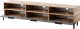 Selsey Szafka RTV Rikke 3d 160 cm Dąb naturalny / Szary mat 8