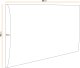 Ravio Panel tapicerowany - Tkanina Magic Velvet 50x30 5