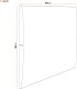 Ravio Panel tapicerowany - Tkanina Mono 40x40 4