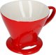 Melitta Melitta porcelanowy dripper do kawy 1x4 - Czerwony 4