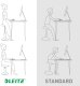 Leitz Sto�ek Leitz Ergo Cosy niebieski 7