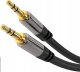 Kabel PremiumCord Jack 3.5mm - Jack 3.5mm 1.5m czarny (kjqmm015) 1