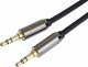 Kabel PremiumCord Jack 3.5mm - Jack 3.5mm 1.5m czarny (kjqmm015) 4