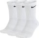 Nike Skarpety długie NIKE Sportowe Everyday Cushion 3 PAK białe r M / 38-42 1
