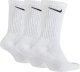 Nike Skarpety długie NIKE Sportowe Everyday Cushion 3 PAK białe r M / 38-42 1