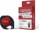Capture 12mm x 4m Black on White 2