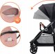 Wózek KinderKraft Sportinis vežimėlis Kinderkraft Grande Plus, Black 3