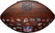 Wilson Wilson NFL JR Throwback FB 32 Team Logo Ball WTF1534XBNFL Brązowe 7 1
