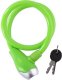 Dunlop Dunlop - Zapięcie do roweru spiralne na klucz 65 cm (Zielony) 2