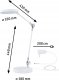 Lampka biurkowa Paulmann Lampka biurkowa NUMIS QI LED 11W 2700K-6500K 1000lm DIM + ładowanie indukcyjne 230V biały / aluminium 6