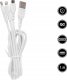 Kabel USB Denmen KABEL USB 3W1 DENMEN BIAŁY 1M D05E> 1