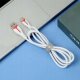 Kabel USB Somostel KABEL USB TYP-C 2A SOMOSTEL BIAŁY 2000mAh QUICK CHARGER 1M POWERLINE SMS-BP08> 6