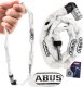 Abus Zapięcie ABUS Web 1200 na szyfr, łańcuch 60 cm, białe 1