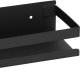 Springos Półka łazienkowa pod prysznic 30x10 cm ze stali nierdzewnej czarna UNIWERSALNY 3