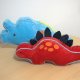 myHomelife Maskotka poduszka dinozaur czerwony 5