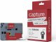 Capture 12mm x 8m White on Black Tape 3