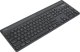 Klawiatura Targus Targus EcoSmart - Tastatur - nachhaltige Energiegewinnung - antimicrobial - hintergrundbeleuchtet - kabellos - Bluetooth 5.0 - QWERTY - GB - Tastenschalter: Scissor-Key - Schwarz - nachhaltige Verpackung 5