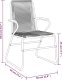 Triton 3-częściowy zestaw mebli ogrodowych, czarny, rattan PVC 12