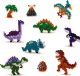 SES SES Koraliki prasowanka dino 2100szt 06202 62026 8