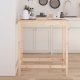 vidaXL Stolik barowy, 100x50x110 cm, lite drewno sosnowe 1