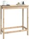 vidaXL Stolik barowy, 100x50x110 cm, lite drewno sosnowe 4