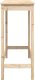 vidaXL Stolik barowy, 100x50x110 cm, lite drewno sosnowe 6